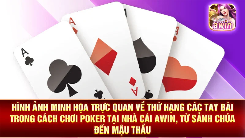 1-hinh-anh-minh-hoa-truc-quan-ve-thu-hang-cac-tay-bai-trong-cach-choi-poker-tai-nha-cai-awin-tu-sanh-chua-den-mau-thau Hình ảnh minh họa trực quan về thứ hạng các tay bài trong cách chơi poker tại nhà cái AWIN, từ Sảnh Chúa đến Mậu Thầu.